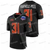 uf ceooklahoma State Cowboys Football Jersey 21 Barry Sanders Spencer Sanders Jaylen Warren Tay Martin Tanner Brown Kolby Harvell-Peel Cale