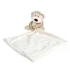 Decken Swaddling Baby Kinder Tröster Waschbare Decke Teddybär Weiche Glatte Spielzeug Plüsch Gefüllte R9JD