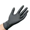 ニトリル使い捨て手袋黒手袋手袋工業用パウダーフリーラテックスフリー Ppe ガーデン