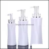 Packing Bottles Office School Business Industrial 200Ml 350Ml High-End Pressure Shampoo Packaging Slender Waist Lotion Pump Head Plastic R