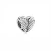 925 Sterling Zilveren Kralen Muis Design Love Heart Series Charm Fit Pandora Armband of Ketting Hangers Dame Gift Op voorraad