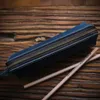 Handmade Retro Leather Pen Bag Vintage First Layer Cowhine Pencil Bags Stationery for Men Adult 1222642