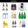 충전 기계 소규모 자동 필수 향수 샘플 마그네틱 펌프 액체 충전 기계 약 20-30bottles/Min C-600