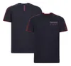 Tuta da corsa F1 della nuova stagione T-shirt da uomo a maniche corte L'uniforme della squadra di Formula 1 può essere personalizzata