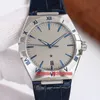 10 Styles Högkvalitativa klockor CR Factory 39mm rostfritt stål Cal.8800 Automatisk herrklocka 131.13.39.20.06.002 Grå Dial Rand Gents armbandsur