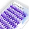 Colour Lash Extension Red Brown Blue Purple Colored Individual Eyelash Color Faux Mink Eyelashes Makeup Tools