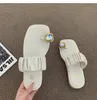 Sandals Thick Bottom Rhinestone Slippers Women's 2022 Summer Retro Go Out Non-slip Fashion Clip-on SlippersSandals SandalsSandals