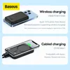 Baseus Magnetic Power Bank Mah Magsafe Wireless Charger External Battery W Fast Charging Power Bank For Iphone series J220531