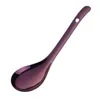 Dijksets Soep Lepel Grade Roestvrije roestvrijstalen Dikkeling Holpel Rijst Shovel Cook Gerei TafelwaredInnerware DinnerWaredInnerware