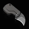 Promotion High End Small Pocket Folding Kniv S35VN Drop Point Stone Wash Blade TC4 Titan Alloy Handle Ball Bearing EDC Knives