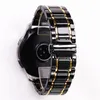 20 mm 2 mm cinghia nera in acciaio in ceramica di lusso per Galaxy Watch4 S3 Amazfit GTS Watch Brand Bracciale Beltband Beltband 2206244962844