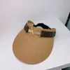 Gorra de diseñador con visera para Momen Men Casquette viseras tejidas Top gorras vacías sombreros para hombre sombrero de cubo Hut Summer Faashion 2022 22071402R