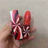 2022 Meisje schoonheid Cosmetica M Merk Kerst Lipstick Matte Lipsticks met Multi Color Langdurige Waterdichte Hoge Kwaliteit