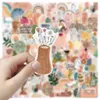 Новые 10/20/50/100PCS Vintage Boho Art Sticker