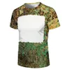 10 Renk Süblimasyon Gömlek Erkekler Kadın Parti Malzemeleri Isı Transferi Boş Diy Gömlek T-Shirts Toptan C0607G02