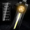 Torce LED COB per riparazioni auto all'aperto Lampada da lavoro Riparazione luce super luminosa Torcia per illuminazione di ricarica USB per auto con magnete a gancio