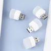 Veilleuses 2 pièces USB Mini lumière LED 5V lampe de livre de lecture Portable blanc froid chaud pour PC chambre chevet bureau voyage nuit