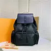 Mochila trio de luxo designer bolsa de corrente dourada M44658 herança modernidade tela Eclipse com uma variedade de toques de assinatura imaginativos