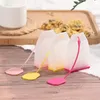 1 Pz Borsa Stile Silicone Infusori per tè Filtri per il tè Filtri per infusore per spezie a base di erbe Filtri profumati per caffè da cucina Utensili per il tè F0909