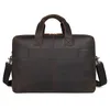 Sacs Duffel multifonction fourre-tout Vintage mâle grand sac à bandoulière en cuir véritable hommes porte-documents 17 "ordinateur portable voyage d'affaires