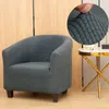 Sandalye kapaklar peluş kulüp kapağı koltuk slipcover geometrik baskılı küçük kanepe evcil hayvanlar dekorasyon çarkı için koruma