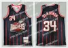 James Retro Mitchell en Ness Basketball Jerseys McGrady 1 Tracy Francis 3 Steve 11 Yao Ming Drexler 22 Clyde 34 Hakeem Olajuwon 1996-97