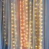 Strings Garland Led Ball String Lights Christmas Indoor Wedding Kerstmis Ramadan Fairy Room Decoratie accessoiresled