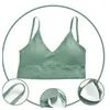 Vestito da yoga Reggiseno da corsa senza cuciture Ragazza Allenamento in palestra Gilet sportivo senza schienale Reggiseni sportivi Fitness Donna Top push up antiurto Vestito da yogaYoga