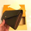 Portefeuille Sarah Wallet Womens Envelope-Style Long Wallet Card Holder Case Iconic Brown Waterproof Canvas M60531 SAC337U