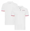 2023 Nieuwe F1 Team Poloshirt T-shirt Zomer Formule 1 Racing Heren T-shirt met korte mouwen Aangepaste Racing Fans T-shirts Sport Jersey