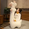 130 cm Piękna alpaca Pluszowa zabawka japońska alpaka miękka nadziewana urocza owca lama lalki zwierzęce