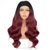 SEXY Long 5 Color Balck Brown Blonde 3/4 half golvende handgemaakte feesthaarpruiken voor vrouwen dames