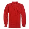 langarm polyester poloshirts