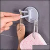 Other Household Sundries Home Garden Rotatable Seamless Adhesive Hook Strong Bearing Stick Kitchen Wall Hanger Bathroom Supplies Hooks Sol