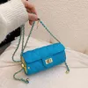 Brand Women's Shoulder Bags PU Leather Crossbody Bag For Women 2022 Mini Barrel Shaped Designer Handbags Trend Chain Lady Totes G220421