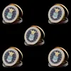 5pcs America Gold Plated Coins Craft Department of the Air Force Military C249Q