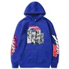 Harajuku Jojo Bizarre Adventure Hoodie اليابانية أنيمي الرجال/النساء قميصات من النوع الثقيل الطويل الأكمام من الملابس الكرتونية هوب هوب عتيقة 8849