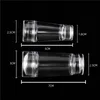 Modèles professionnels d'art d'ongle à double extrémité Stamper Outil d'estampage d'ongles à double tête pour l'impression de conception d'image avec ensemble de manucure grattoir deux tailles NAP012