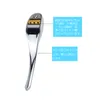 Zinc alloy eye cream spatula face massage spoon facial mask scoop roller ball massager eye beauty stick for Lymphatic Drainage Detox