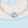 2022 Wiosna Silver Beads Pansy Flower Charm Fit Pandora Charms Bransoletki DIY Dla Jewlery Dokonywanie Luźne Koralik Bransoletka Prezent 790777C01 79077C02 790759C01 790772C01 \ t