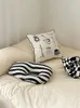 Cushion/Decorative Pillow Nordic Style Office Waist Cushion Living Room Shaped Checkerboard Sleeping Pillows Home Decor Cojines Decorativos