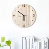 Wanduhren, handgefertigt, rustikal, Massivholz, Uhr, Wohnzimmer, Zuhause, einzigartig, modern, minimalistisch, kreativ, Horloge Murale, CraftsWall