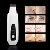USB Ultrasonic Ion Skin Scrubber Deep Face Pore Cleaning Machine Ultraljud Ansiktsskalning Exfolierande enhet Ta bort Blackhead 220514