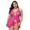 Sexy lingerie shiying sexo grande vestido gordo irmã lei suspensa pijamas suspenda feminina