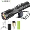 Ny USB -laddningsbar PowerBank 18650 Battery Torch Aluminium Zoomable Lantern XHP100 Högkvalitativ LED -ficklampa Micro