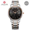 Andere horloges Julius Brand roestvrij staal horloge ultra dunne 8mm mannen 30m waterdichte polshorloge Auto date limited edition Whatch Montre JAL-040322K TAZF