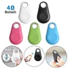 10pcs Mini Smart Bluetooth GPS Localizador de la billetera de alarma Llave del llavero Keychain Pet Dog Tracker Child Carphon Phone Anti lost Remi3323