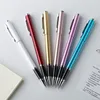 Business Signature Pen 3pcsset Custom Get 2 Ink Advertising Metal Ballpoint Pen Gel Pen Student Prize Stationery Wholesale 220712