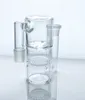 Extrator de cinzas de cachimbo de água de favo de mel rotativo de borosilicato 14 e 18 mm Filtro reciclador de perc de tigela de borosilicato (AC005)