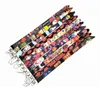 Sangles de téléphone portable Charms 100pcs Japon Anime dessin animé cou Lanyard PDA Key ID Holder Badge longue sangle en gros pour garçon fille 2022 # 31